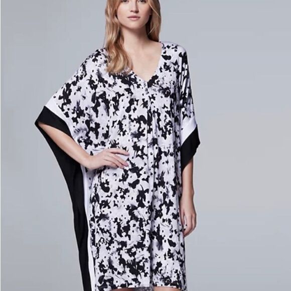 Simply vera vera wang whisper garden caftan dress NWT - Picture 1 of 8